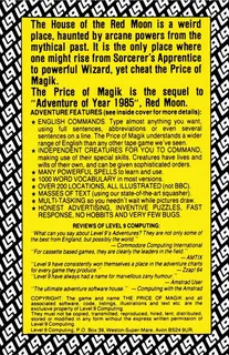 The Price Of Magik - Dos