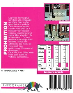 Prohibition - Dos