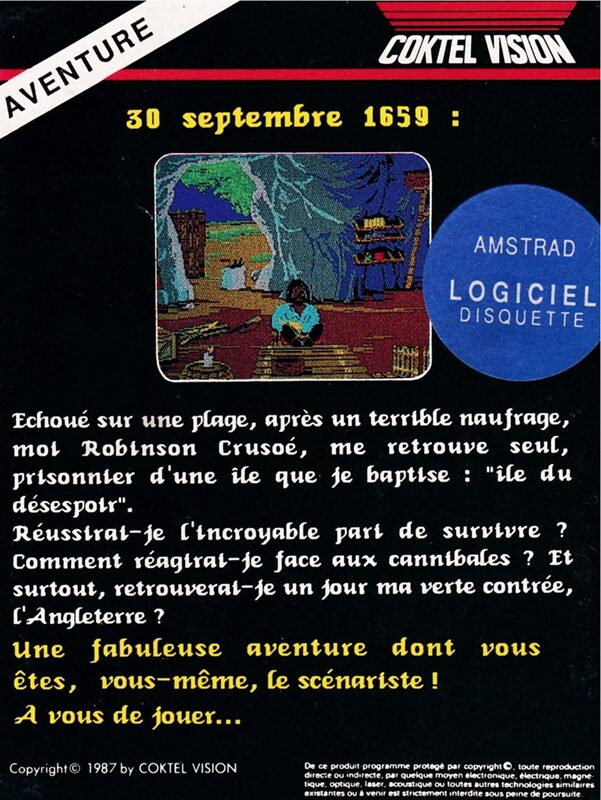 Jaquette arrière