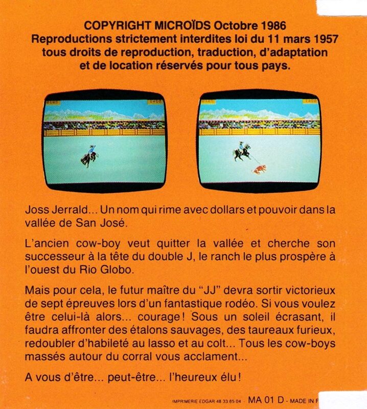 Jaquette arrière
