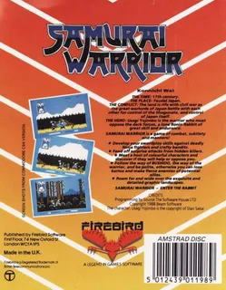 Samurai Warrior - The Battles of Usagi Yojimbo - Dos