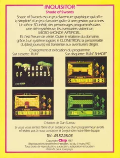 Shade Of Swords - Dos