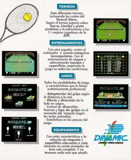 Simulador Profesional De Tenis - Dos