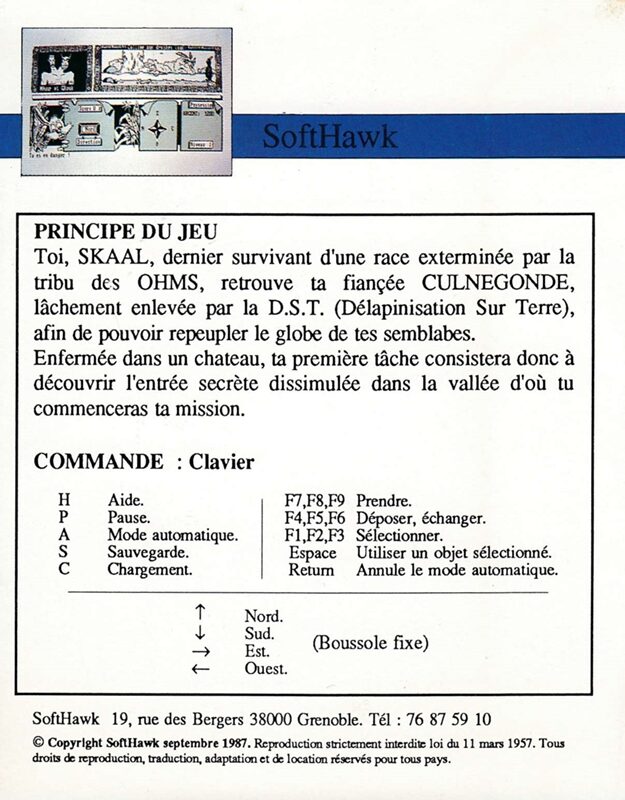 Jaquette arrière