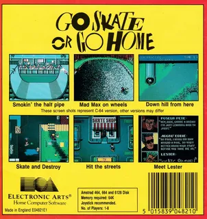 Skate Or Die - Dos