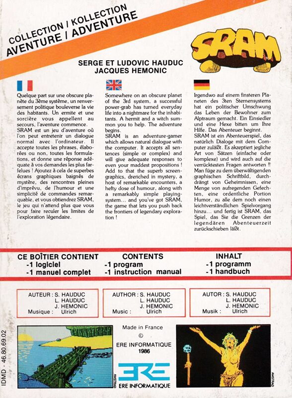 Jaquette arrière