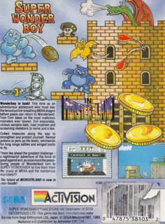 Super Wonder Boy In Monster Land - Dos