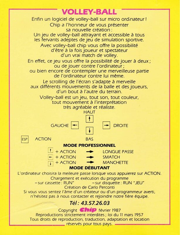 Jaquette arrière