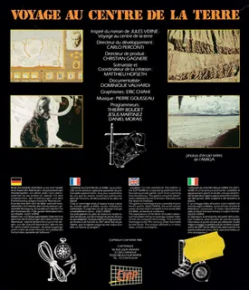 Voyage Au Centre De La Terre - Dos
