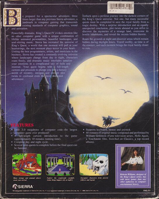 King's Quest 4 - Dos