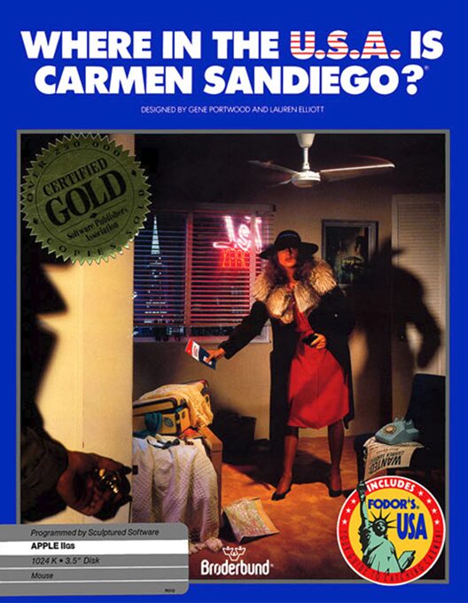 Where in the USA is Carmen Sandiego?