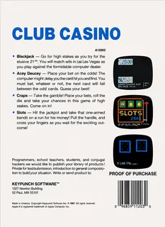 Club Casino - Dos