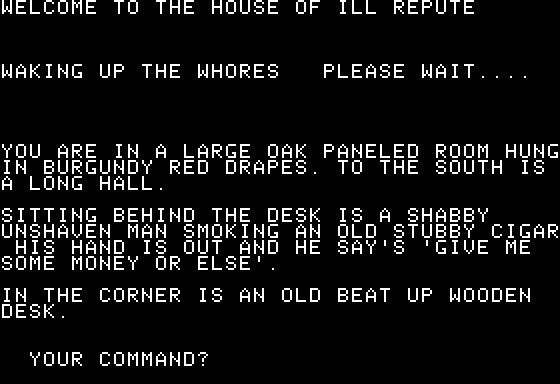 Eamon Adventure #032 - House of Ill Repute