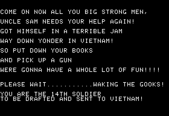 Eamon Adventure #059 - The Jungles of Vietnam