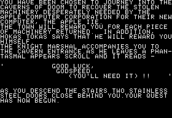 Eamon Adventure #062 - The Caverns of Doom