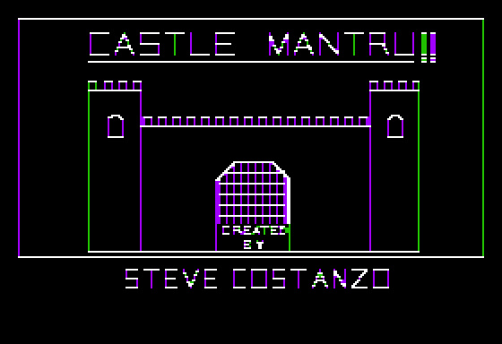 Eamon Adventure #086 - Castle Mantru