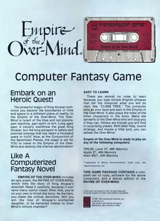 Empire of the Over-Mind - Dos