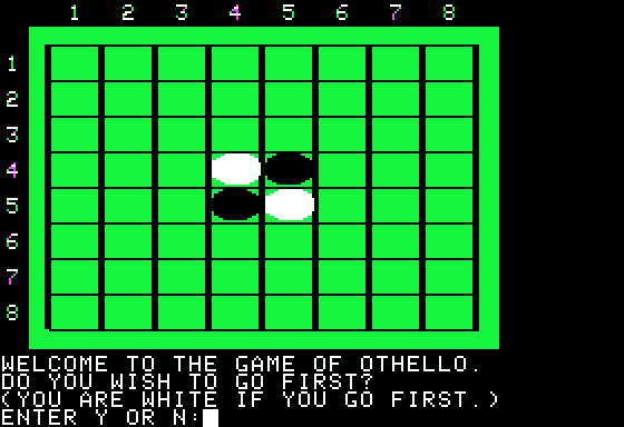 High Resolution Othello