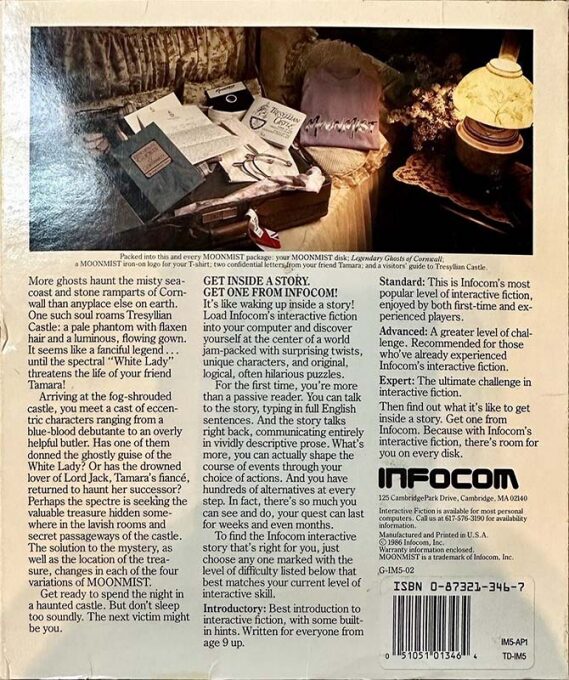 Moonmist r9 - Dos