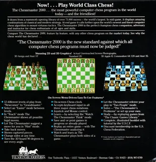 The Chessmaster 2000 - Dos