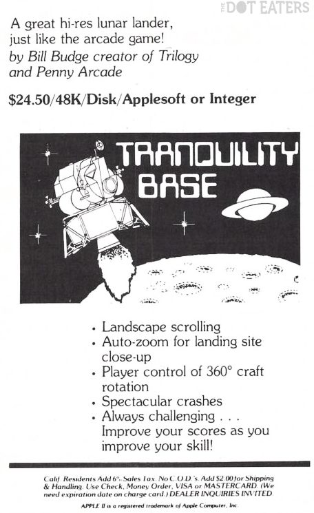 Tranquility Base