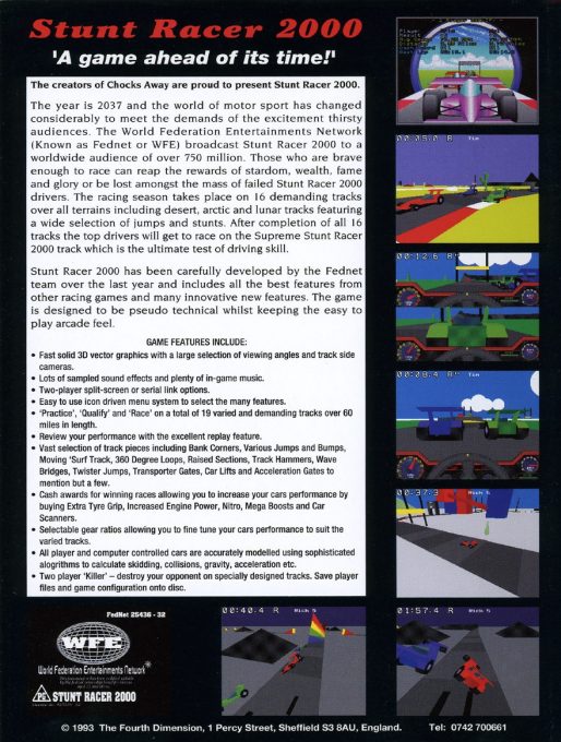 Stunt Racer 2000 dos
