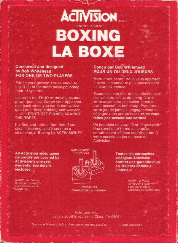 Jaquette arrière