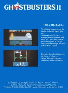 Ghostbusters II - Dos