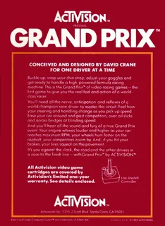 Grand Prix - Dos