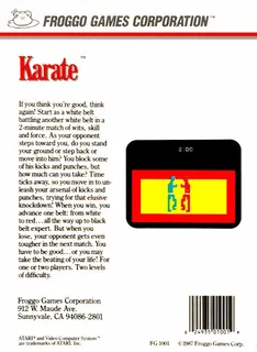 Karate - Dos