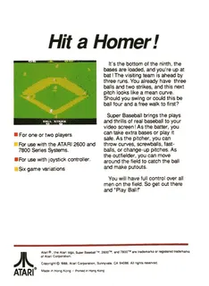 Super Baseball - Dos
