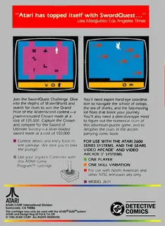 Swordquest - Waterworld - Dos