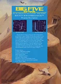 Bounty Bob Strikes Back! - Dos