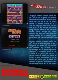 Mr. Do!'s Castle - Dos