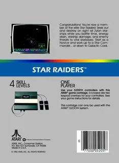 Star Raiders - Dos