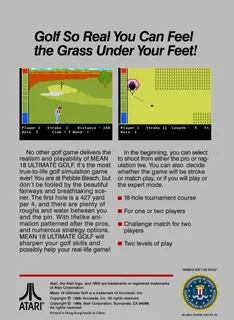 Mean 18 : Ultimate Golf - Dos