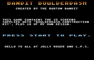 Bandit Boulderdash 01