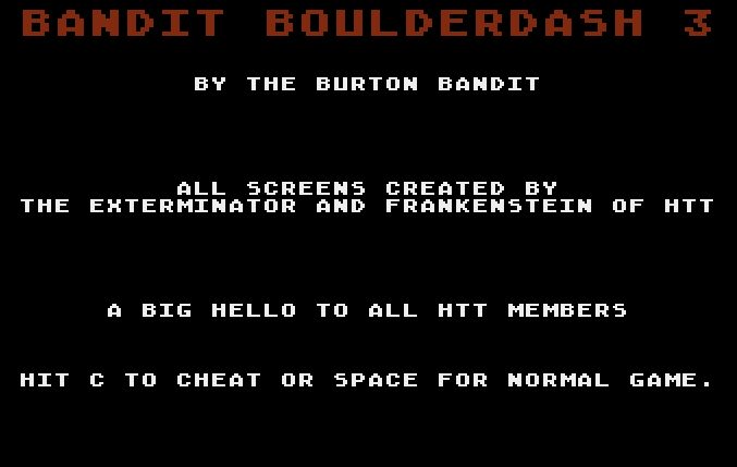 Bandit Boulderdash 03