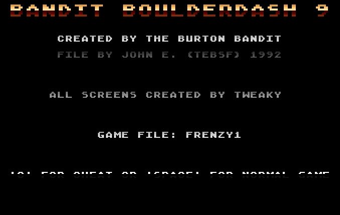 Bandit Boulderdash 09
