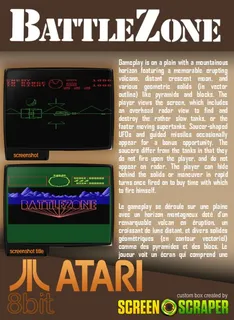 Battlezone 5200 - Dos