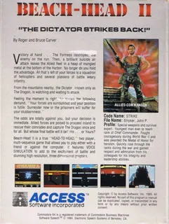 Beach-Head II : The Dictator Strikes Back - Dos