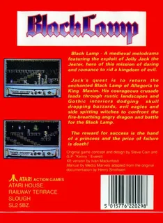 Black Lamp - Dos