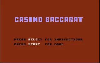 Casino Baccarat