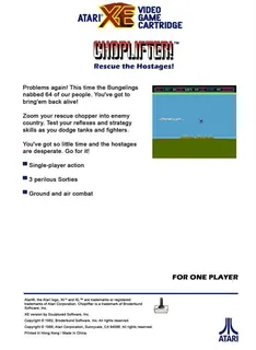 Choplifter! - Dos