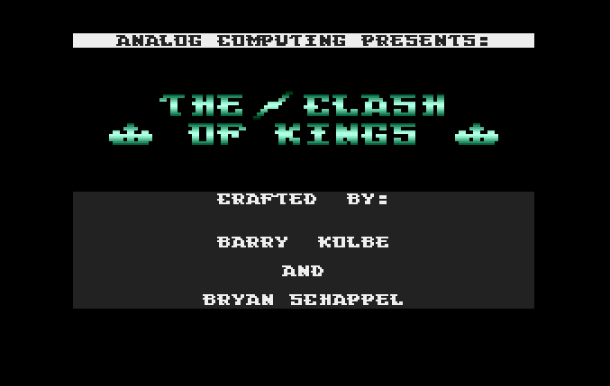 The Clash Of Kings