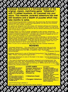 Colossal Adventure - Dos