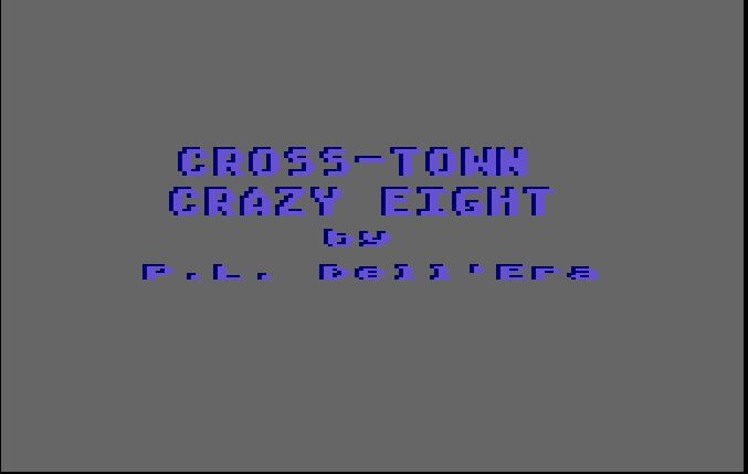 Cross-town Crazy Eight