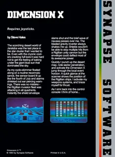 Dimension X - Dos