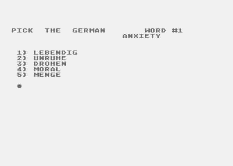 english german
