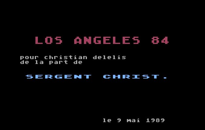 Los Angeles 1984 Games